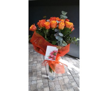 24 rose arancio