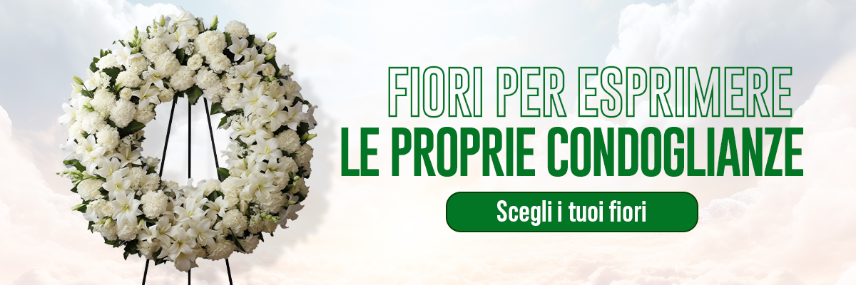 Fiori per esprimere le proprie condoglianze