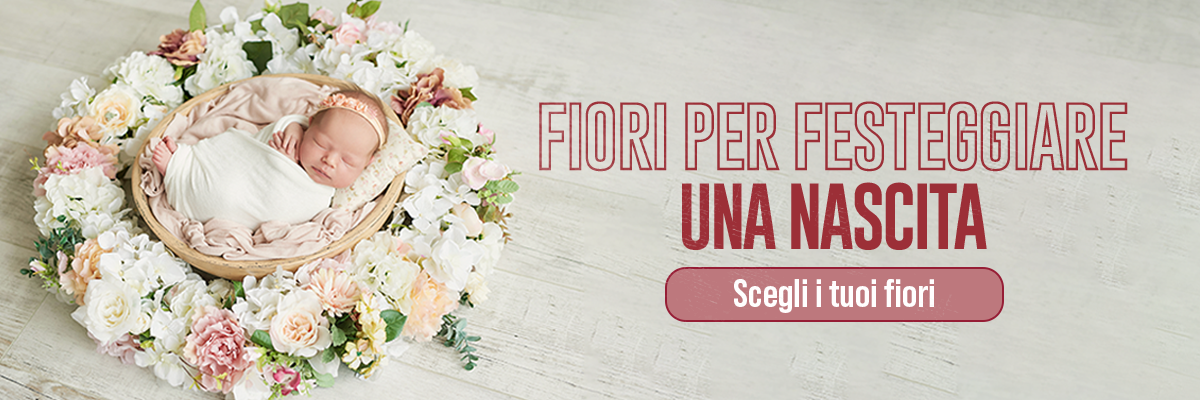 Fiori per festeggiare una nascita